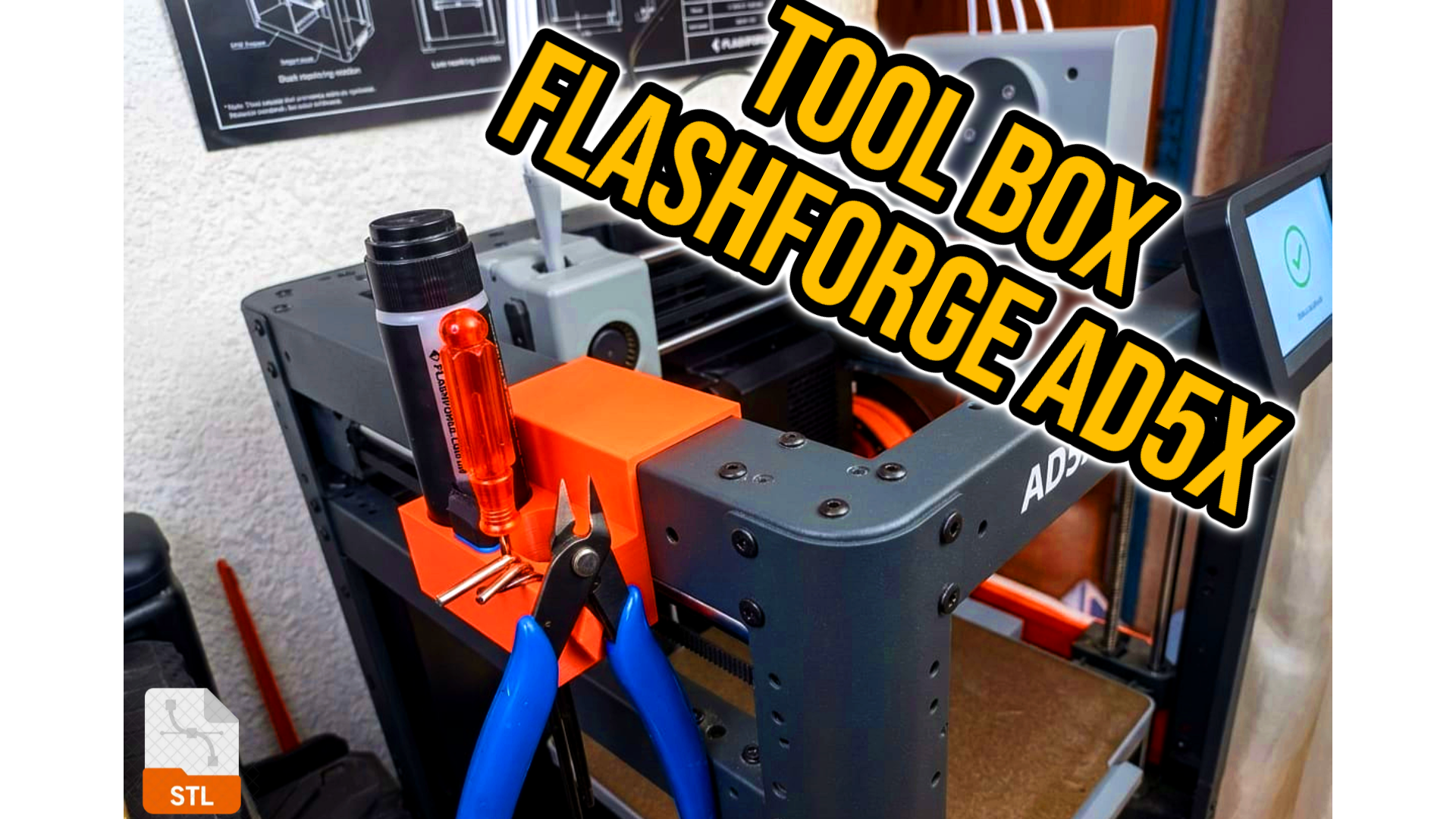 TOOL BOX FLASH FORGE AD5X