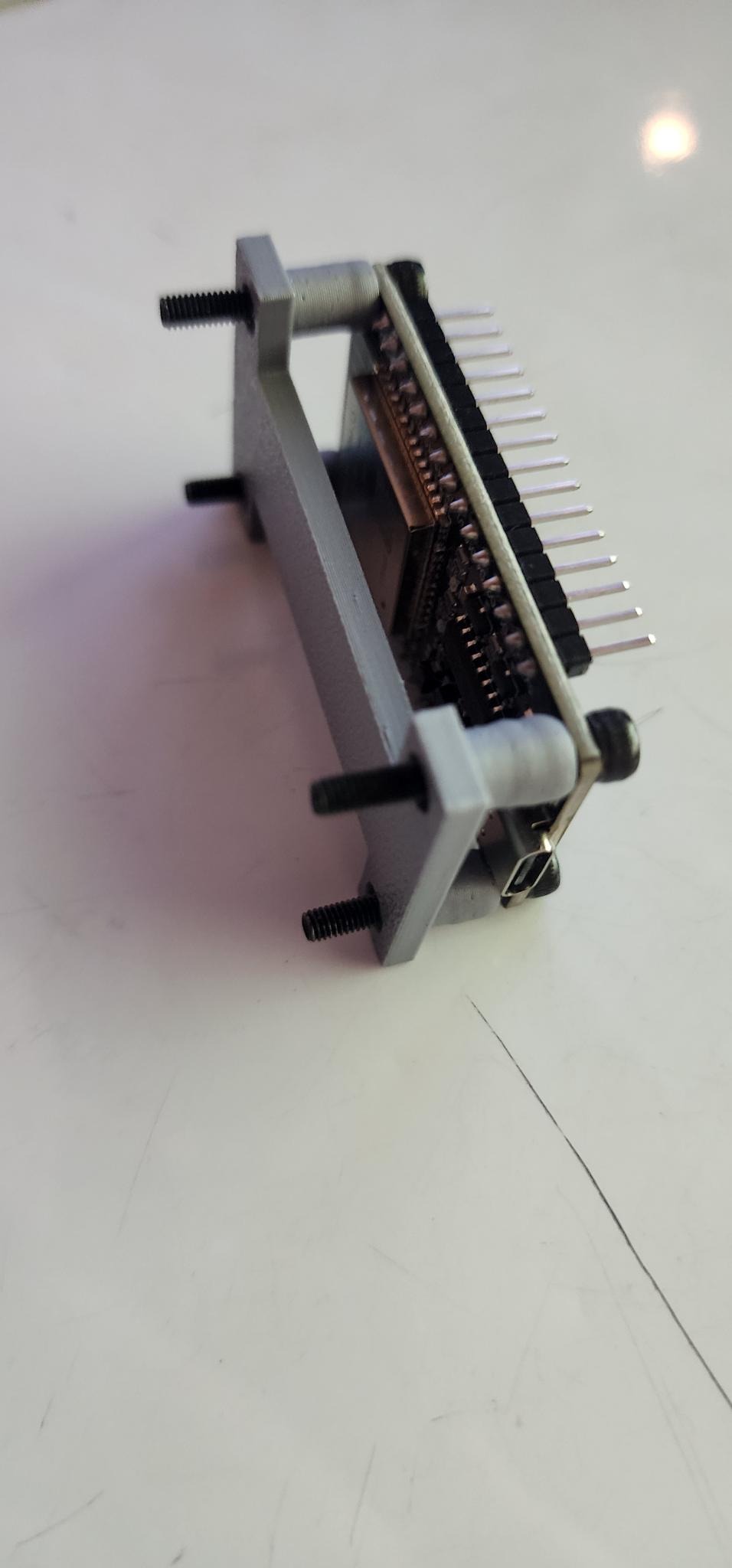 ESP32 riser mount for screw or command strip by Leth | Download free ...