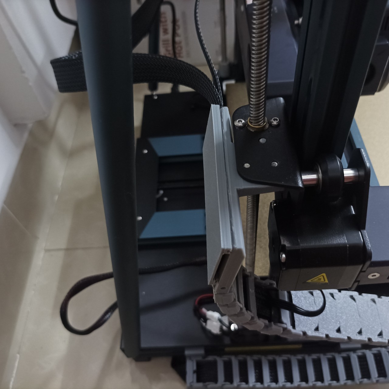 Cable Z mount for Neptune 4 plus and 4 Max 3D model thumbnail