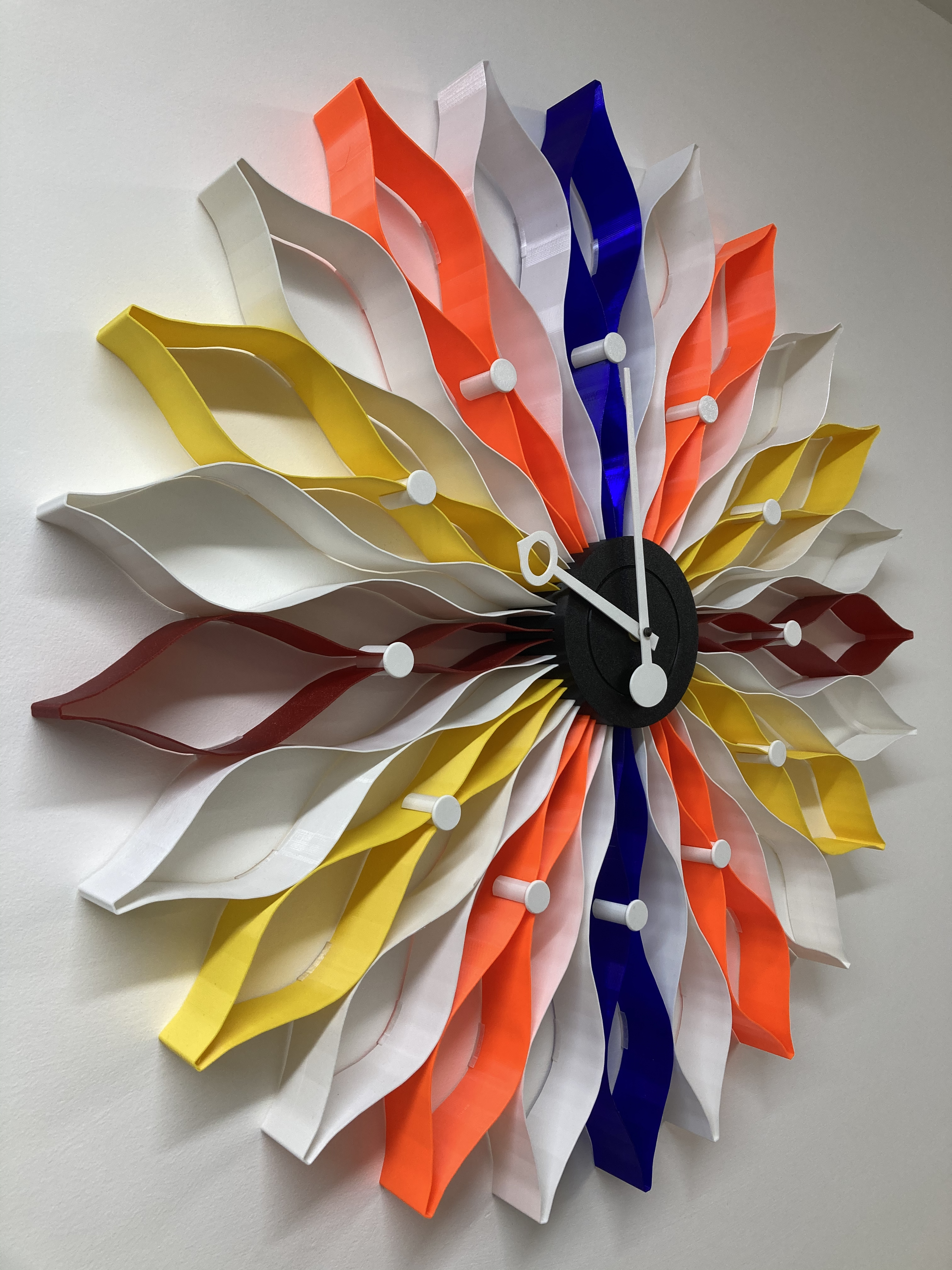 Miniatura 3 do modelo 3D Sunflower Clock