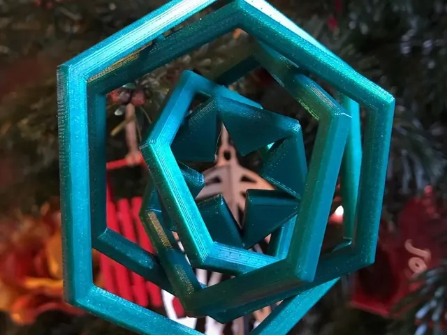 Hexa Gyro Tree Ornament