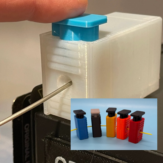 Versatile Filament Cutter Regular and Sharp Angle Cuts, multiple mounting options incl. CORE One(+)