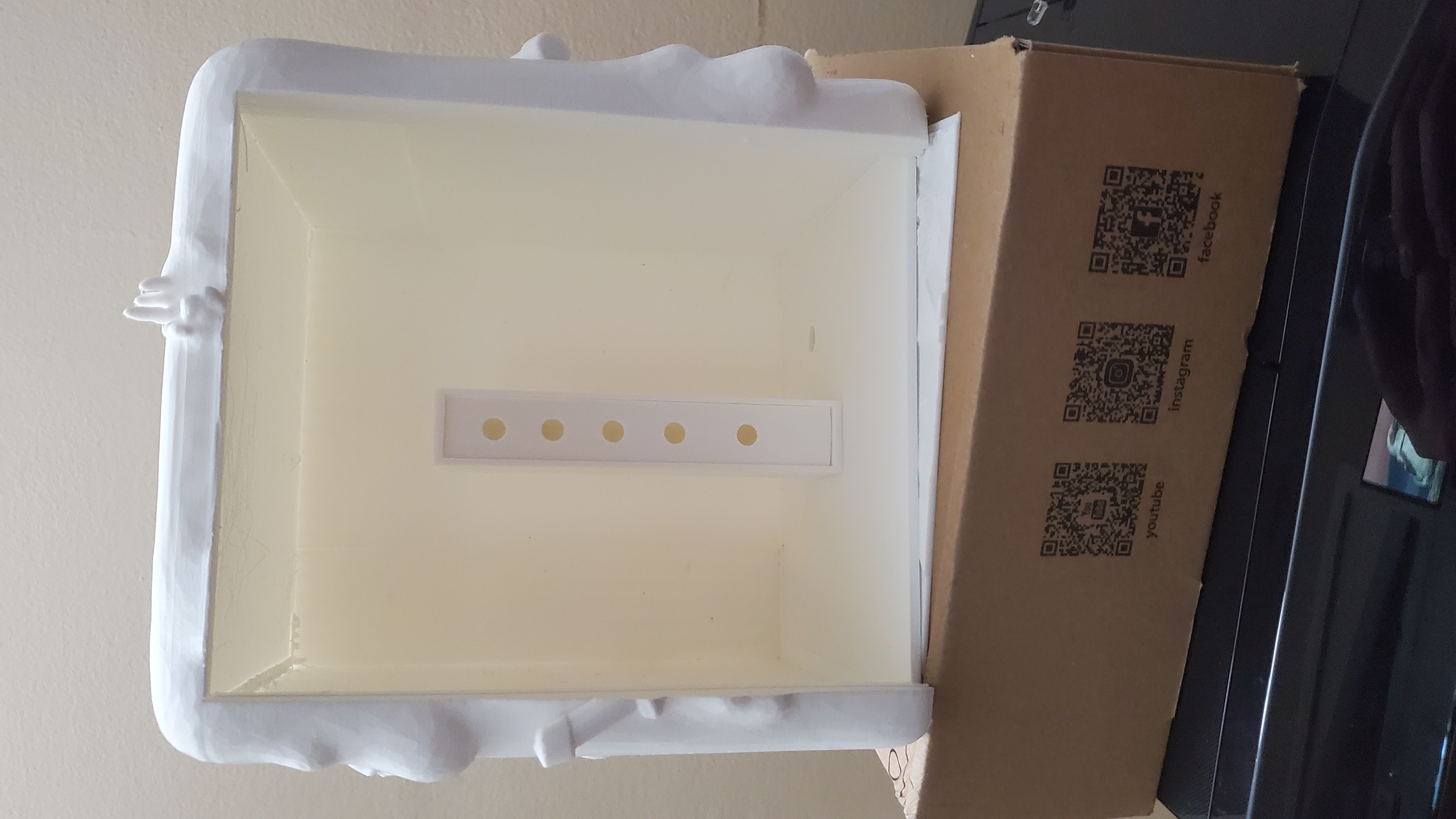 Small Inner project Light box for standard LEDs