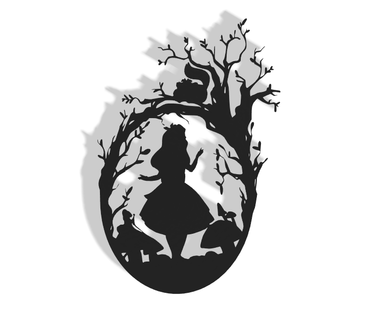 Alice in Wonderland Decor
