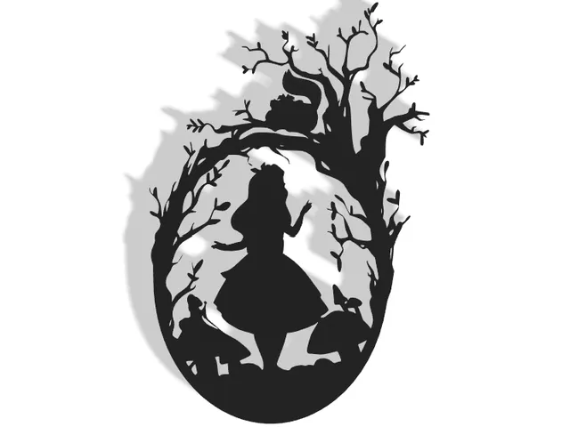 Alice in Wonderland Decor