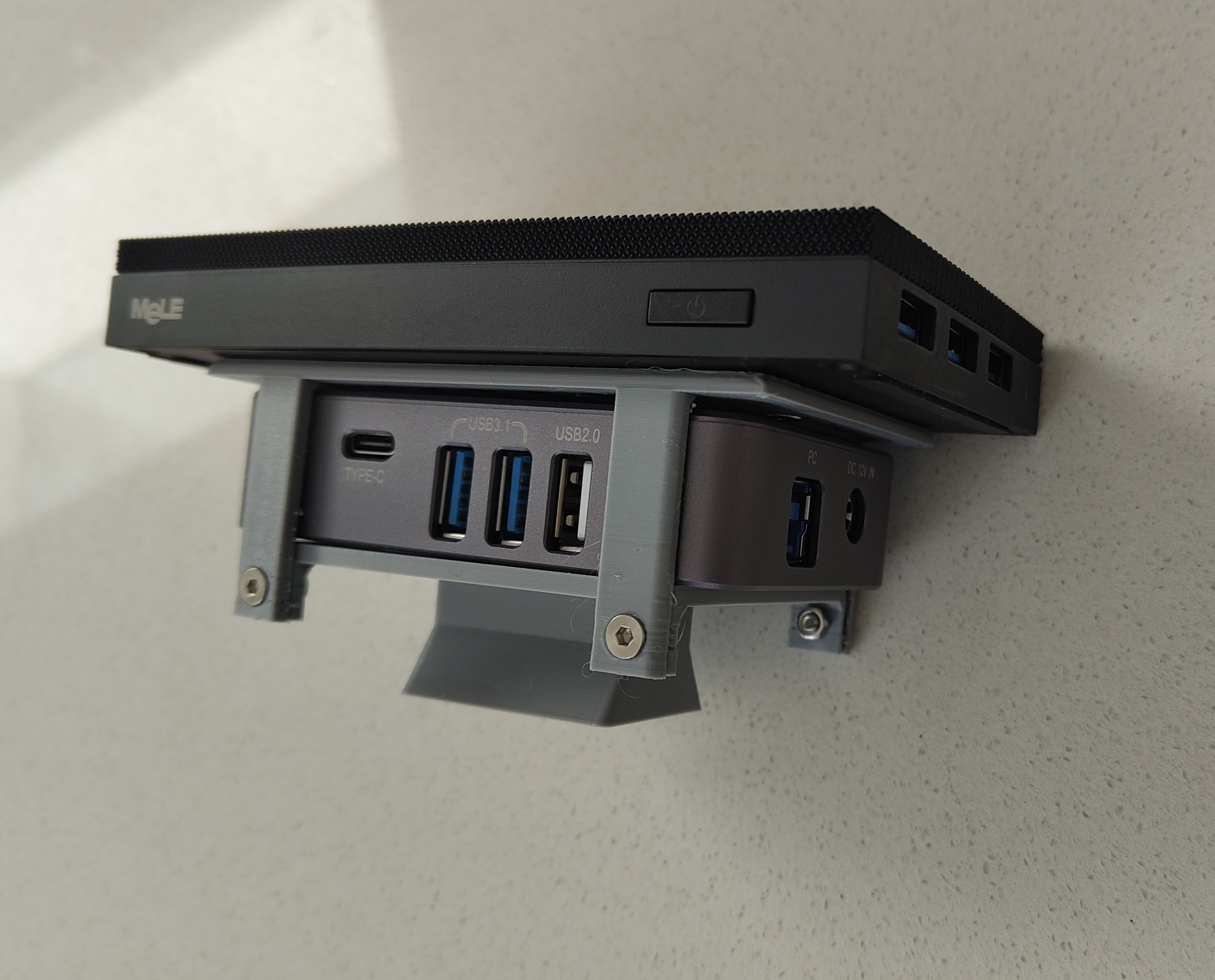 SvBony Sv241 and Mele Quieter 4 finder bracket 3D model