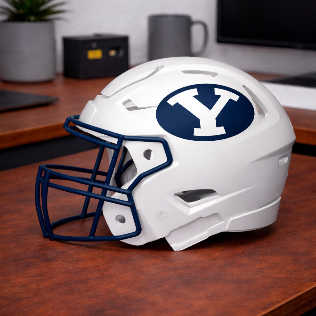 BYU Cougars Football Helmet
