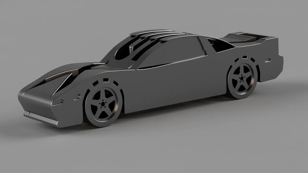 Honda NSX ＇92+Logo by Blank | Download free STL model