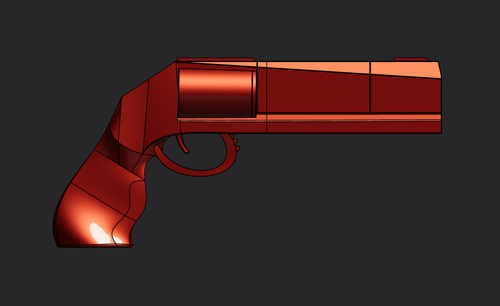 Service Weapon from Control by Matt Kornblum Download free STL model