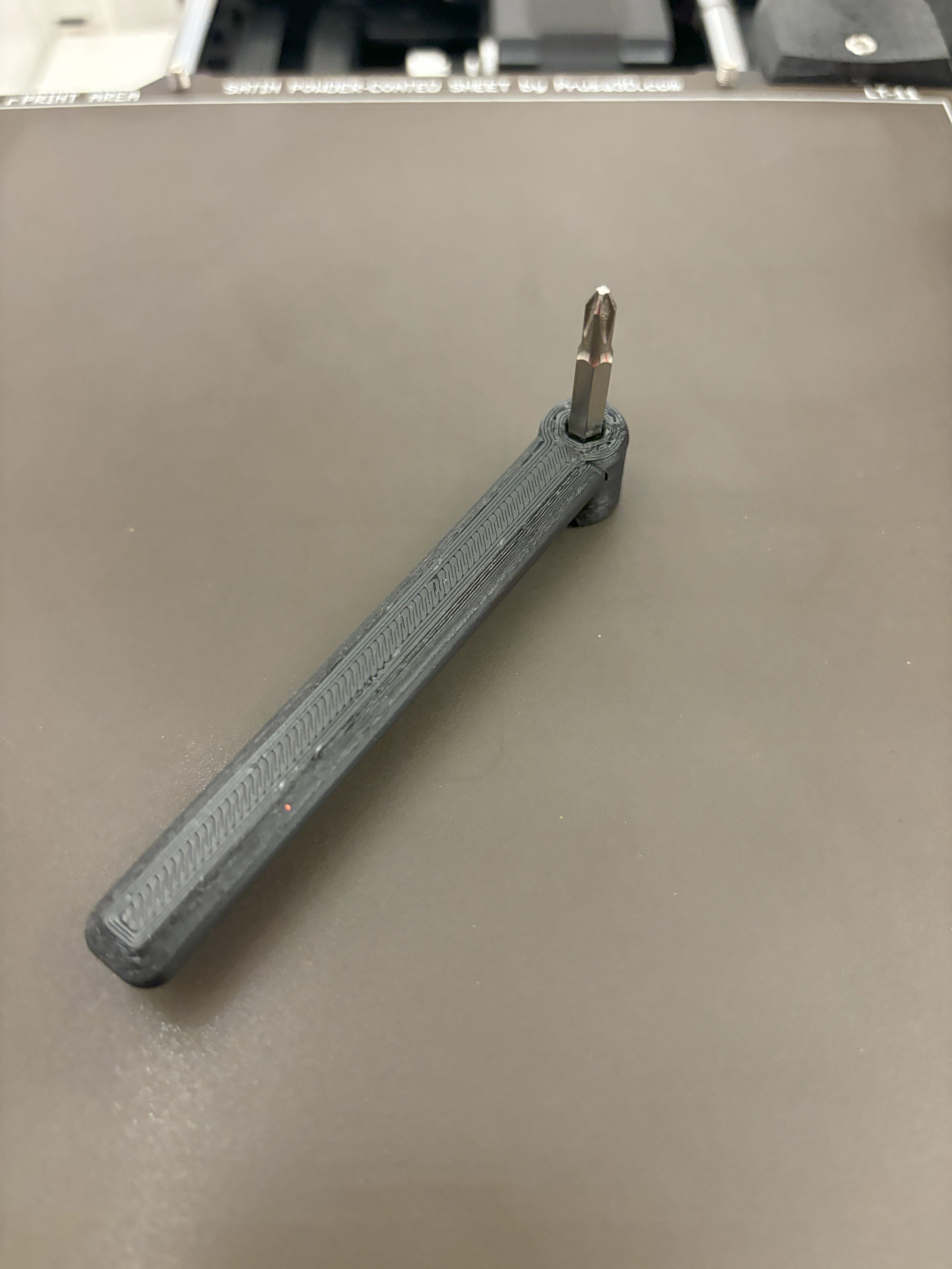 4mm bit holder - ratchet style handle