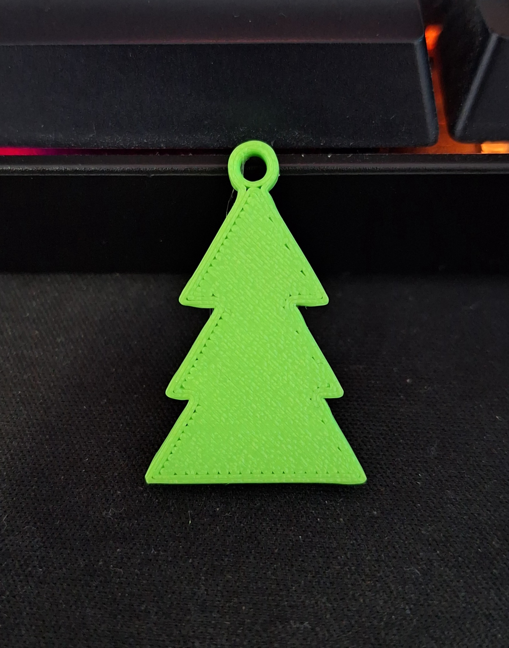 Christmas Tree Keychain by Cristian Mihai Download free STL model