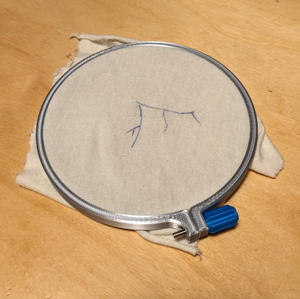 Embroidery Hoop Stand by Cygwulf
