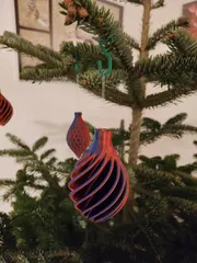 Hooks for Christmas tree branches by Omega3dProject, Download free STL  model