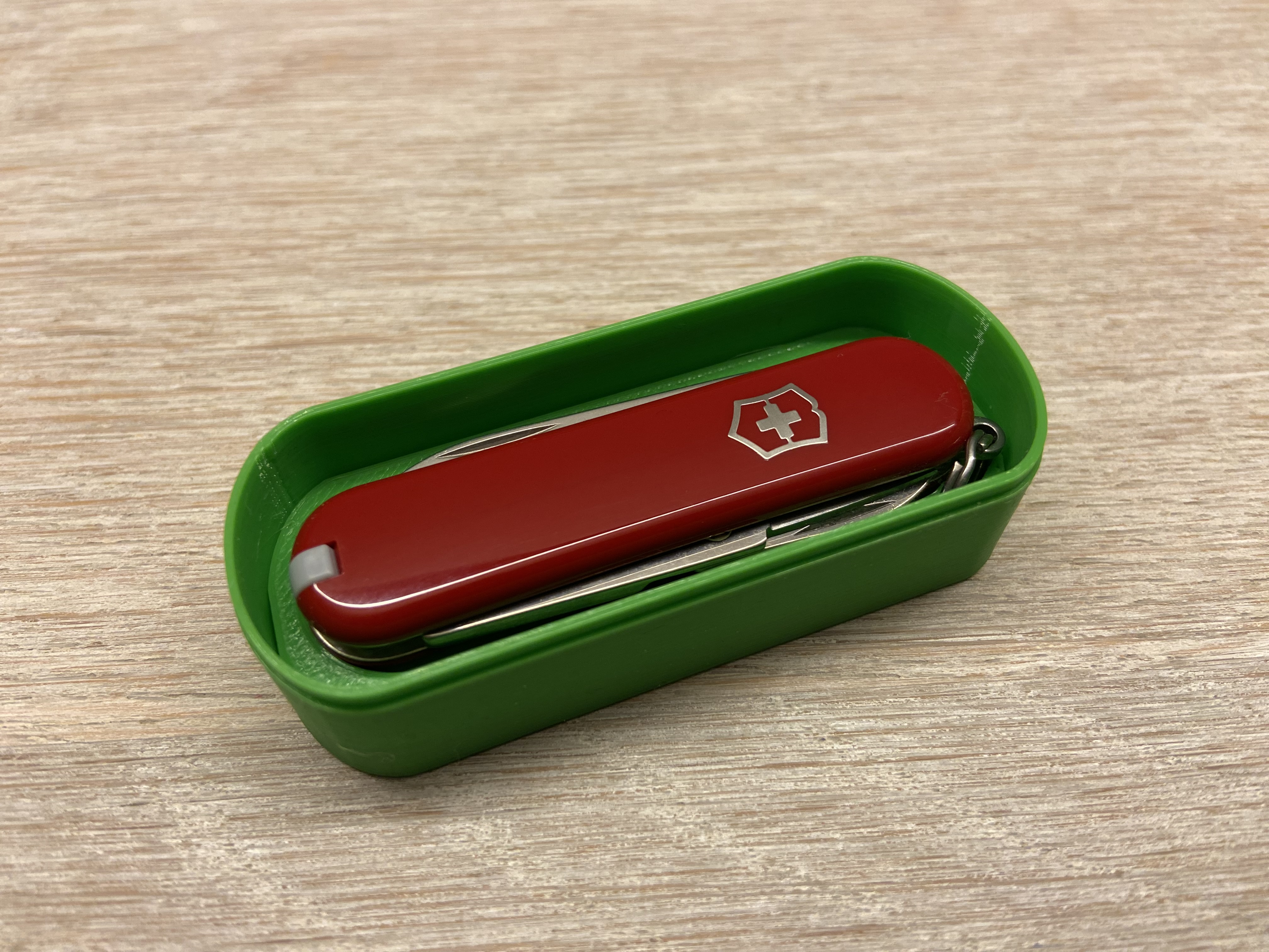 Box for Victorinox Knife 3D model thumbnail