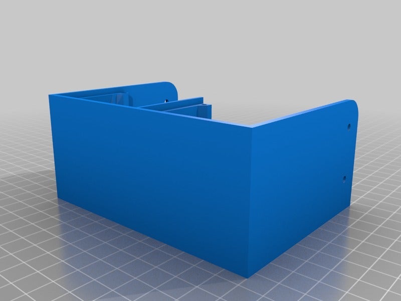 Simple Cover for 360W PSU + Switch by Zcubed | Download free STL model ...