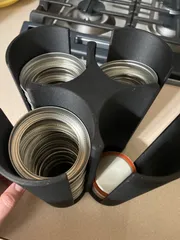 Mason Jar Lid Organizer (Tall)