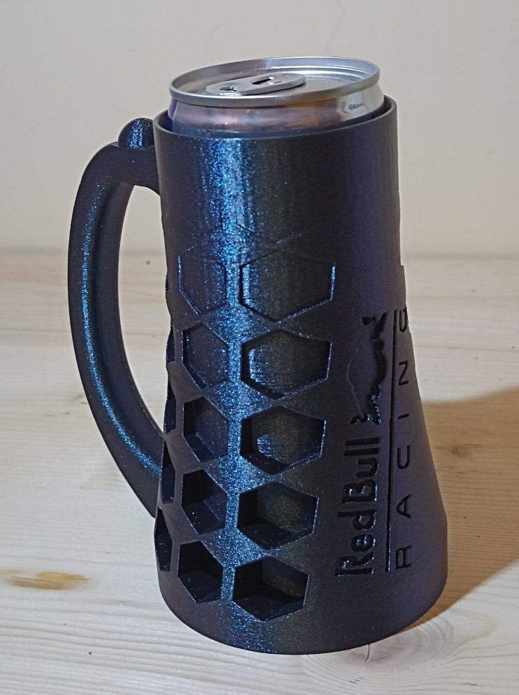 Redbull racing can holder by Eric Laroche Download free STL model