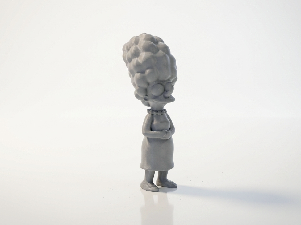 Marge Simpson Figurine Cartoons Animation 3D Printable