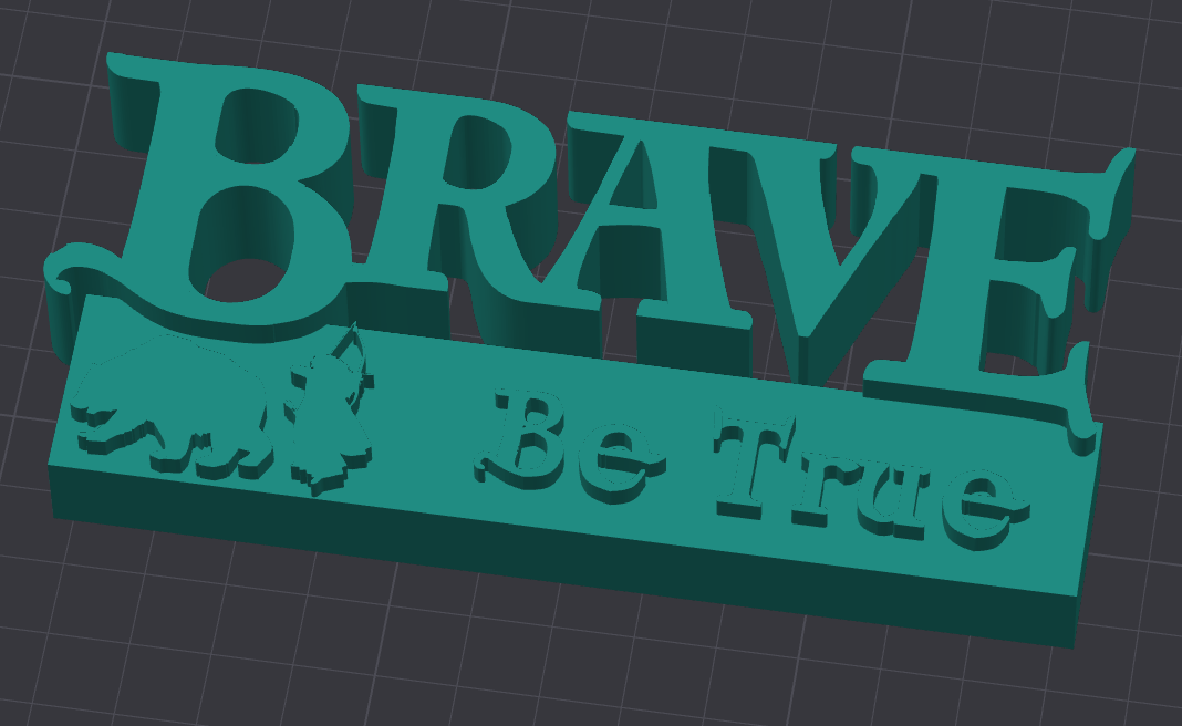 Brave Sign