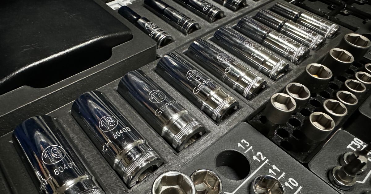 Gearwrench Deep Socket Holder (Metric) by giostealth Download free