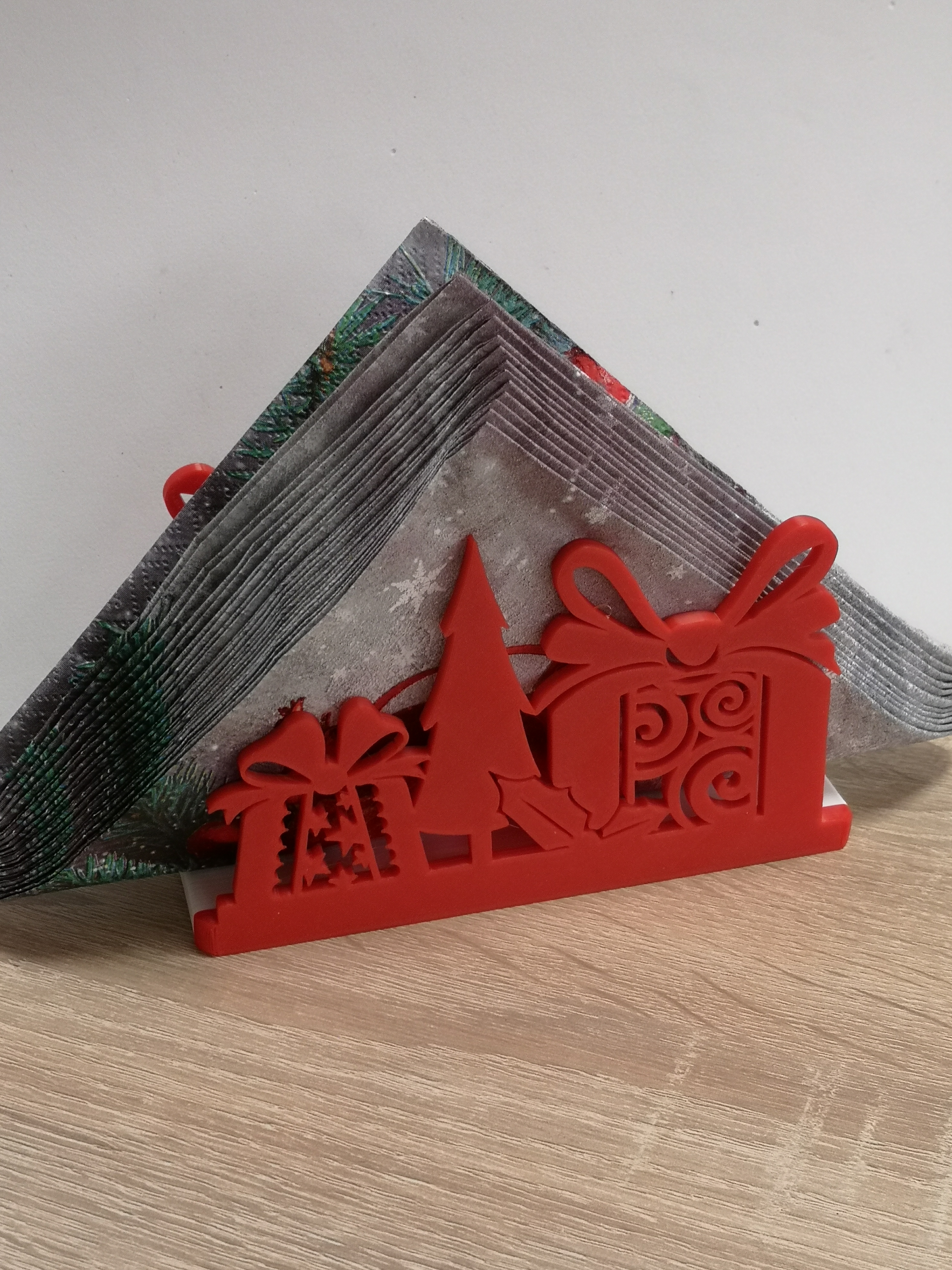 Vianočný držiak na servitky - XMAS napkins holder