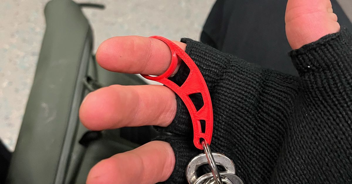 Keychain spinner by Prismo Download free STL model