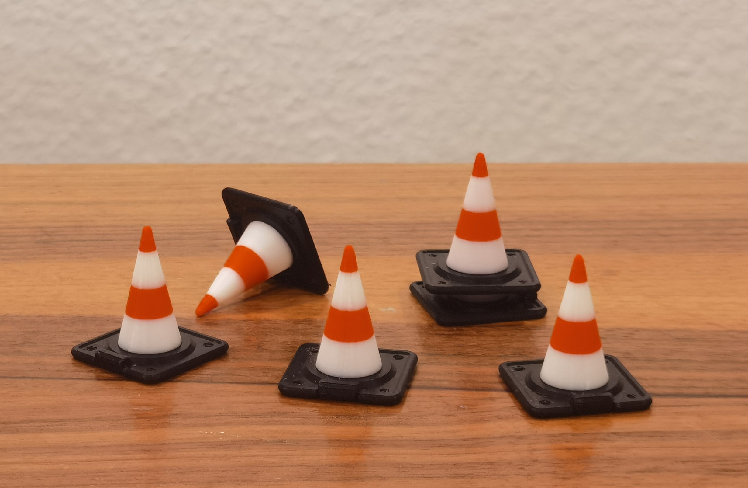 Traffic Cone sized for PLAYMOBIL