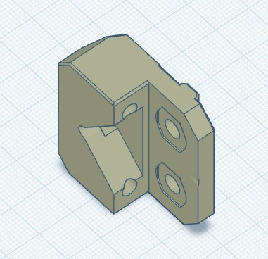2020 Bottom mount for Armored Turtle brush