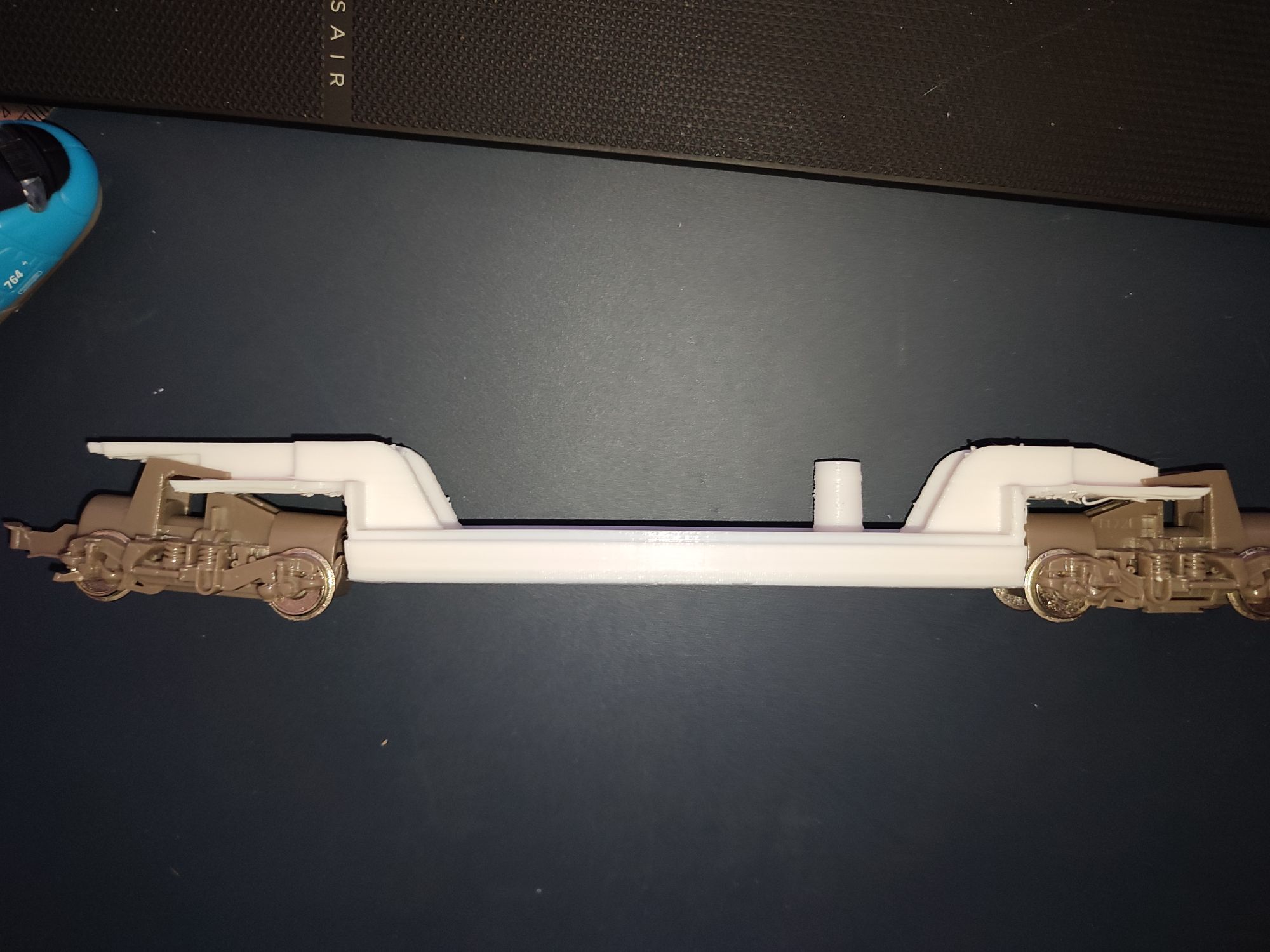 COFFRET TRAIN ÉLECTRIQUE TGV POS - MEHANO éch. HO, chassis métal EUR 40