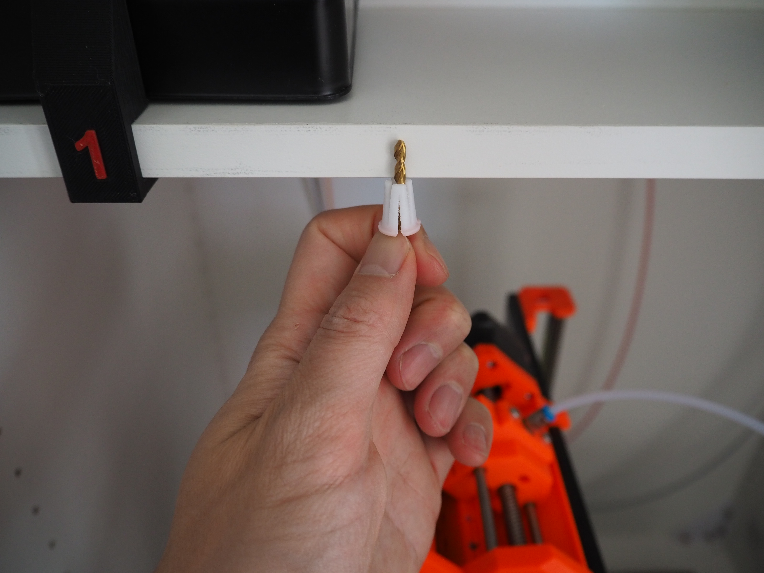 Drill Depth Stop Guide by Highrise Download free STL model