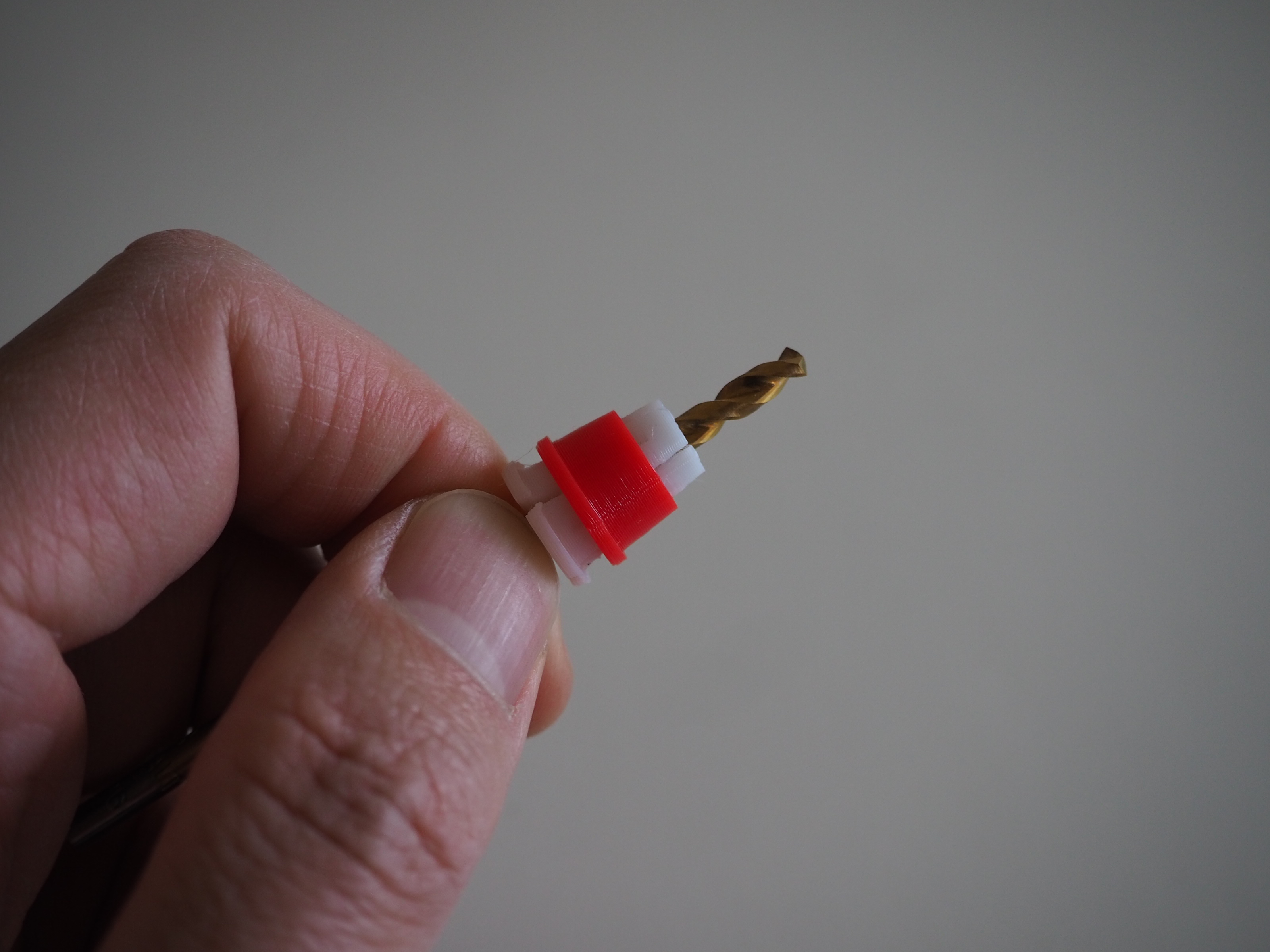 Drill Depth Stop Guide by Highrise Download free STL model