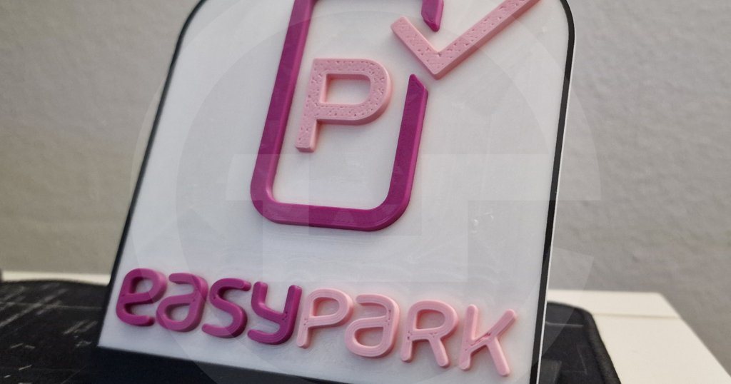 EasyPark car tag by Open Soup | Download free STL model | Printables.com