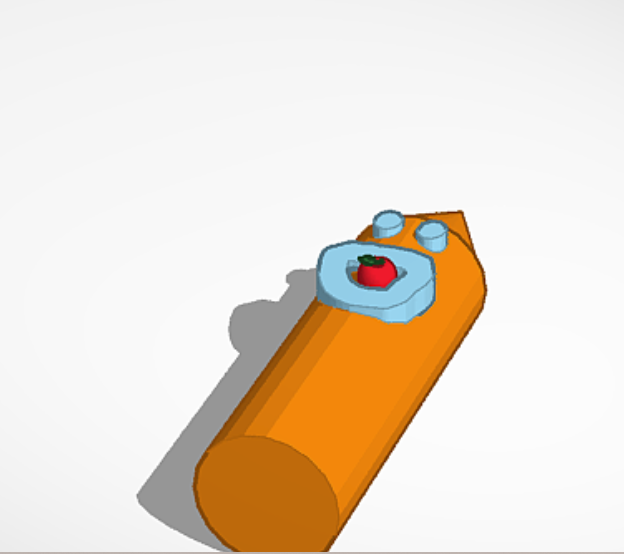 Johnny the apple-eating missile