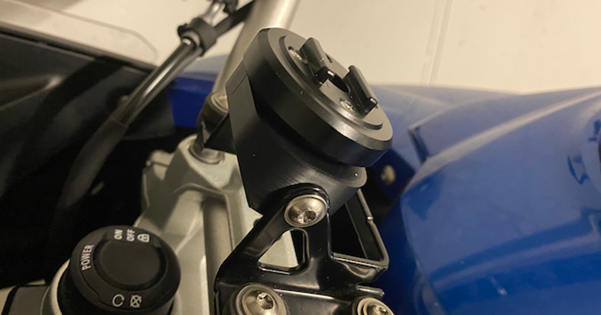 BMW F850GS SP Connect Adapter for Standard Nav Mount by observatoer ...