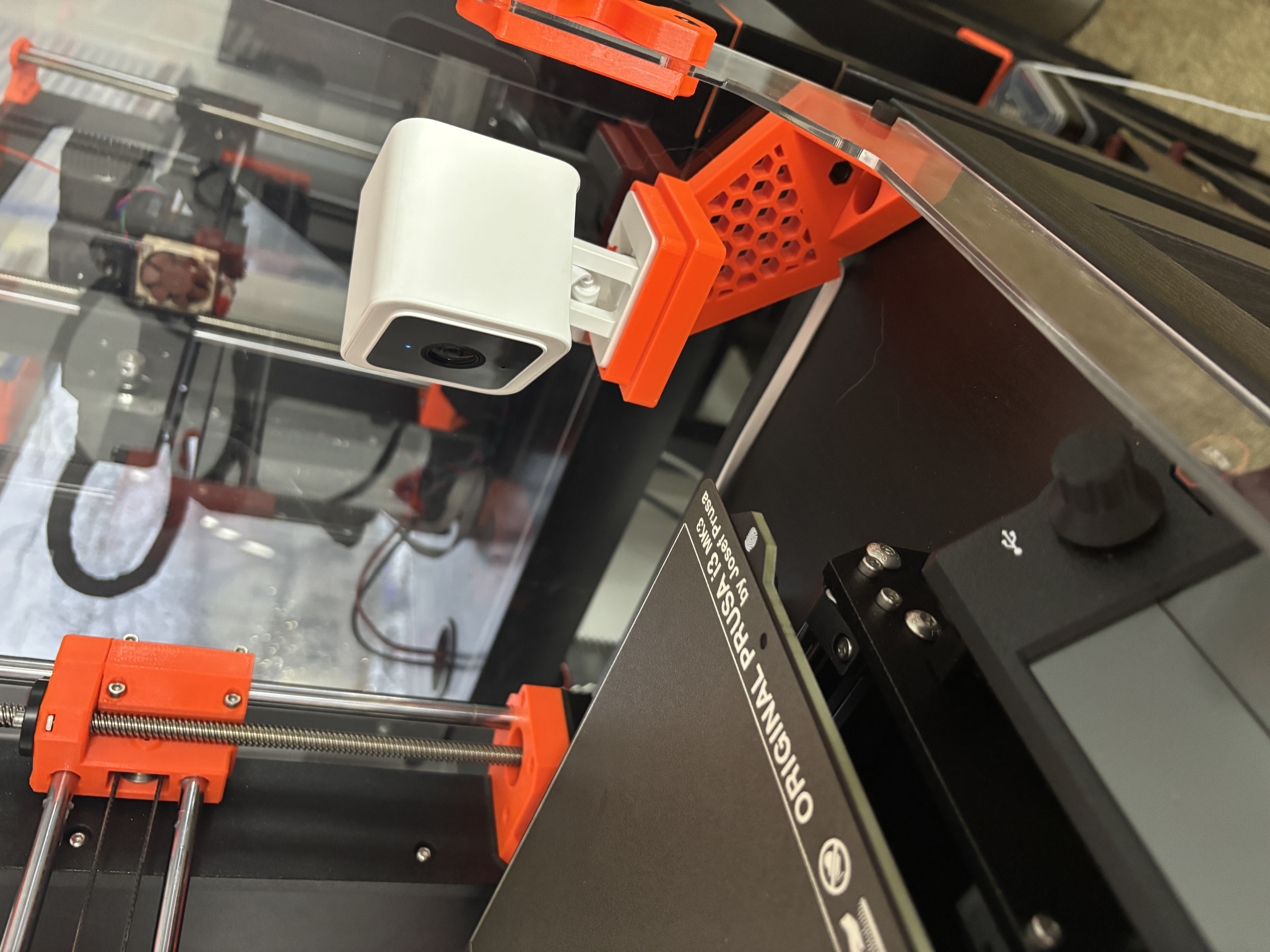 Wyze v3 Holder for DELACK Enclosure 3D model thumbnail