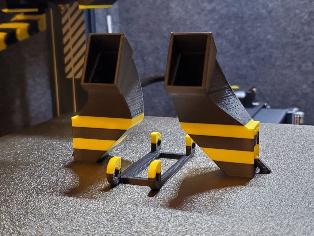 Modular cooling system for Neptune 3 Pro - Wasp Fangs Quad 5015 - hotend — miniatura 3