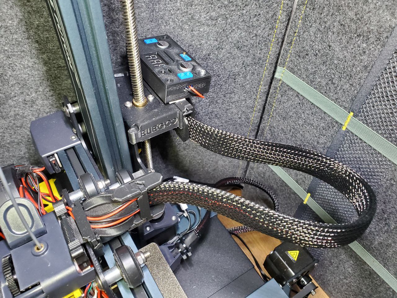 Modular cooling system for Neptune 3 Pro - Wasp Fangs Quad 5015 - hotend — miniatura 8