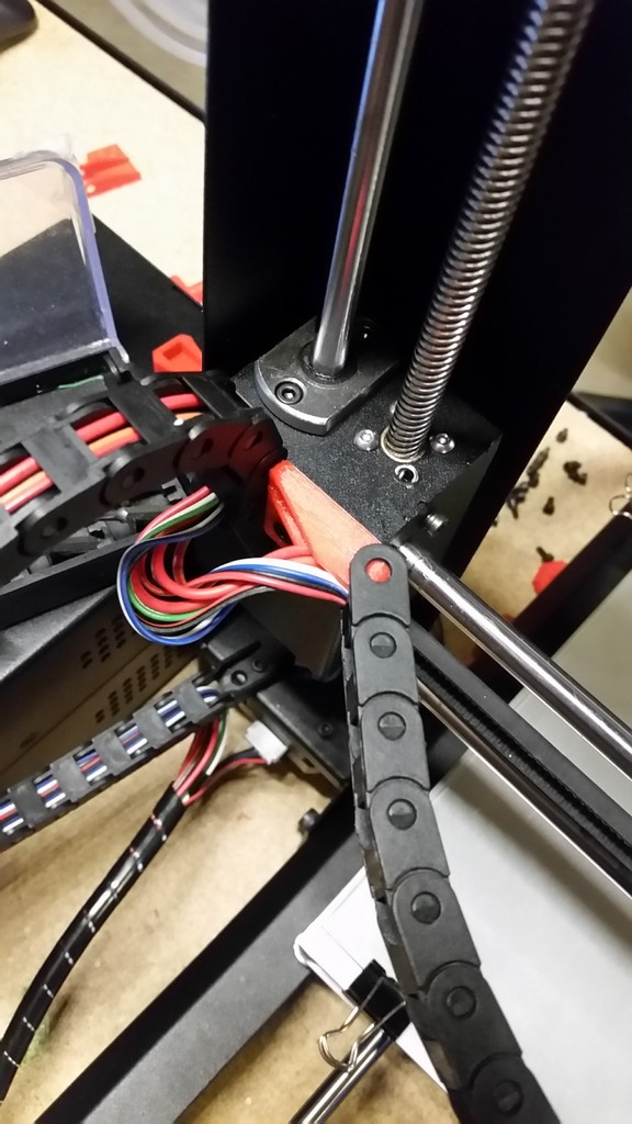 Malyan M150 Drag Chain Riser X Axis (Remix) now V4 by Jason H ...