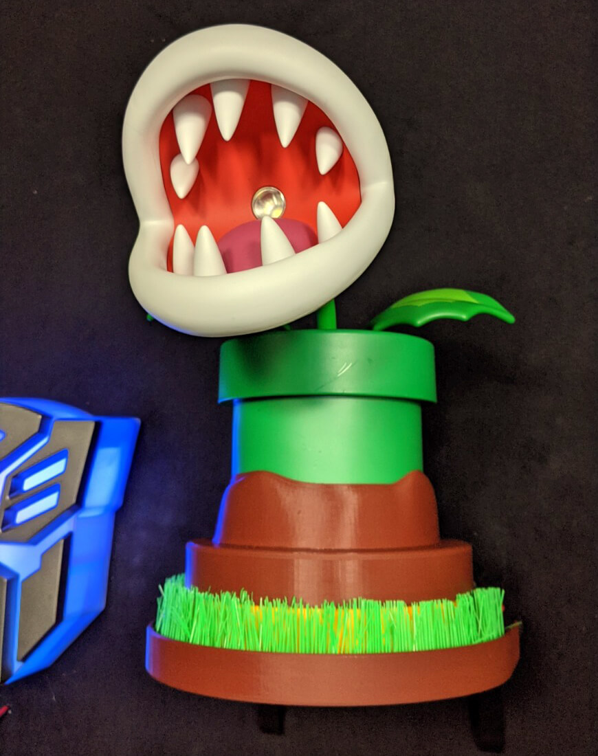 Mario Piranha Plant By Flazer Download Free Stl Model 