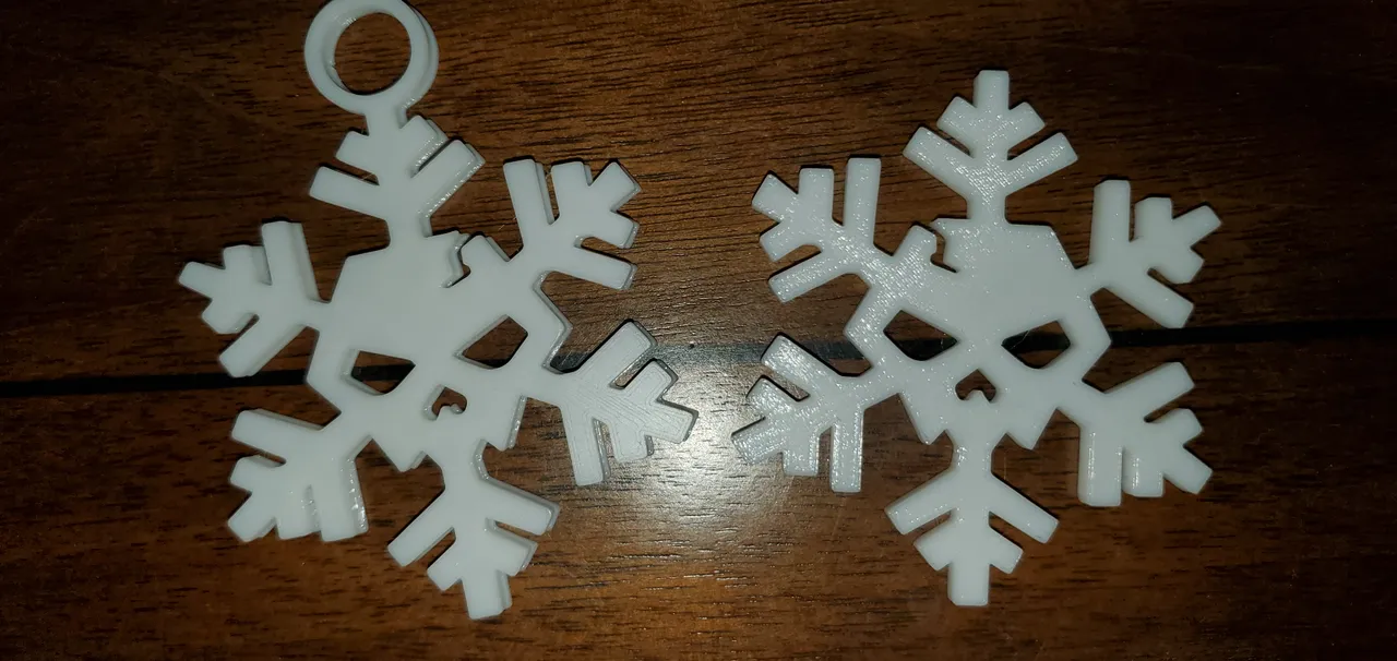 Christmas Snowflake Skull by BluePhantomCreations | Download free STL ...