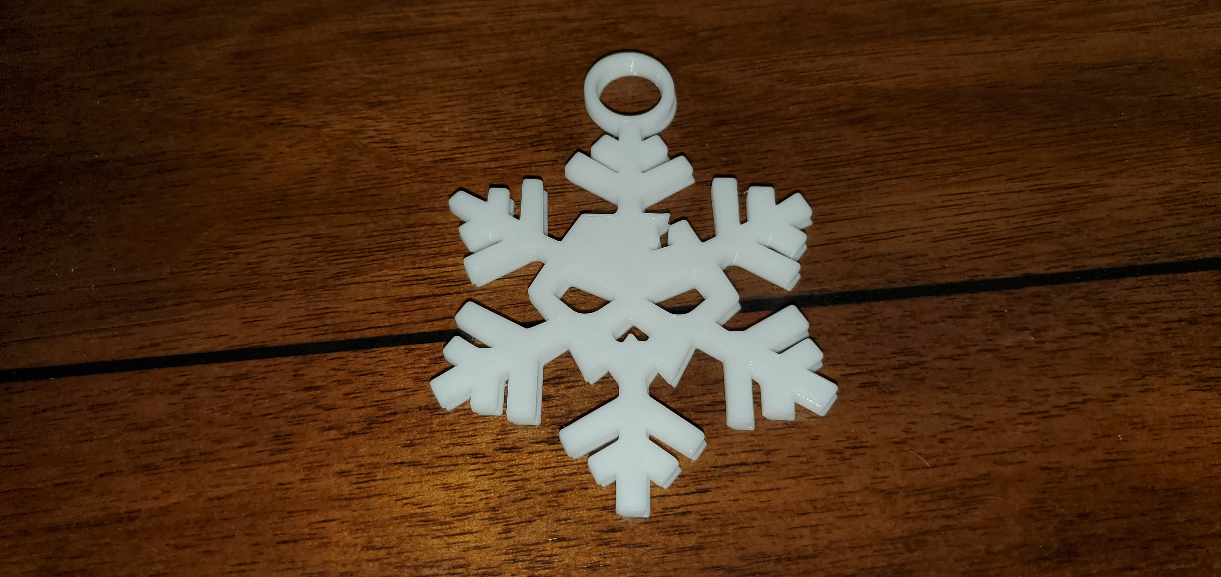 Christmas Snowflake Skull