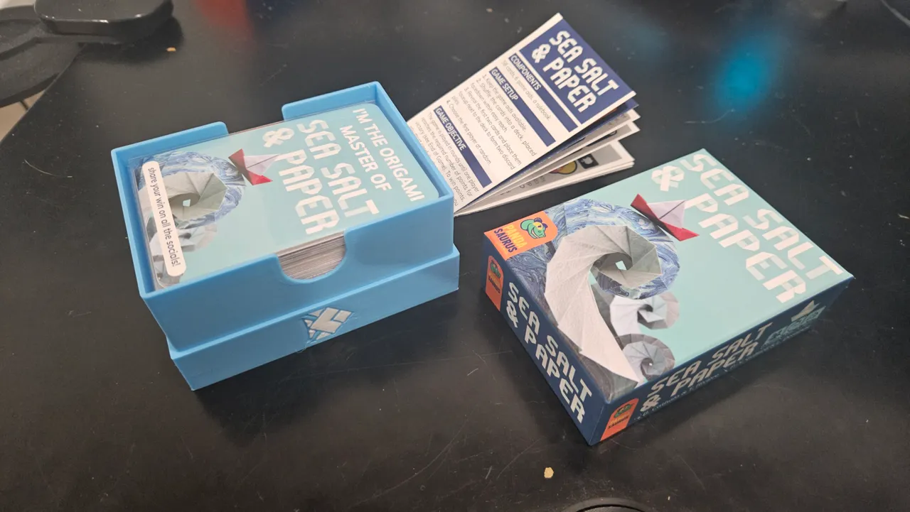 Sea Salt & Paper (support sleeved cards) by Blake Nguyen | Download free  STL model | Printables.com