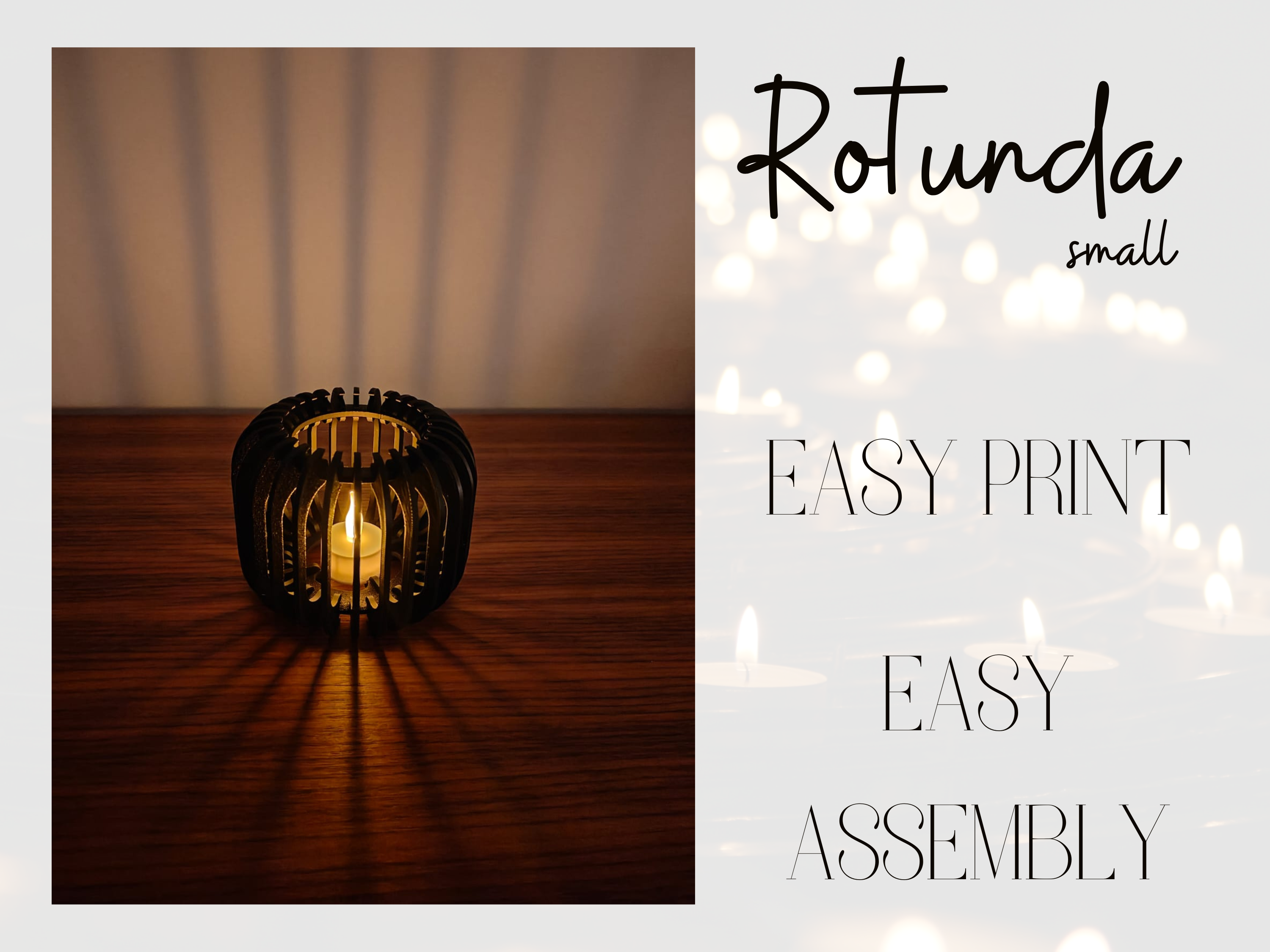 Modern Candlelight Collection: Rotunda (Small)