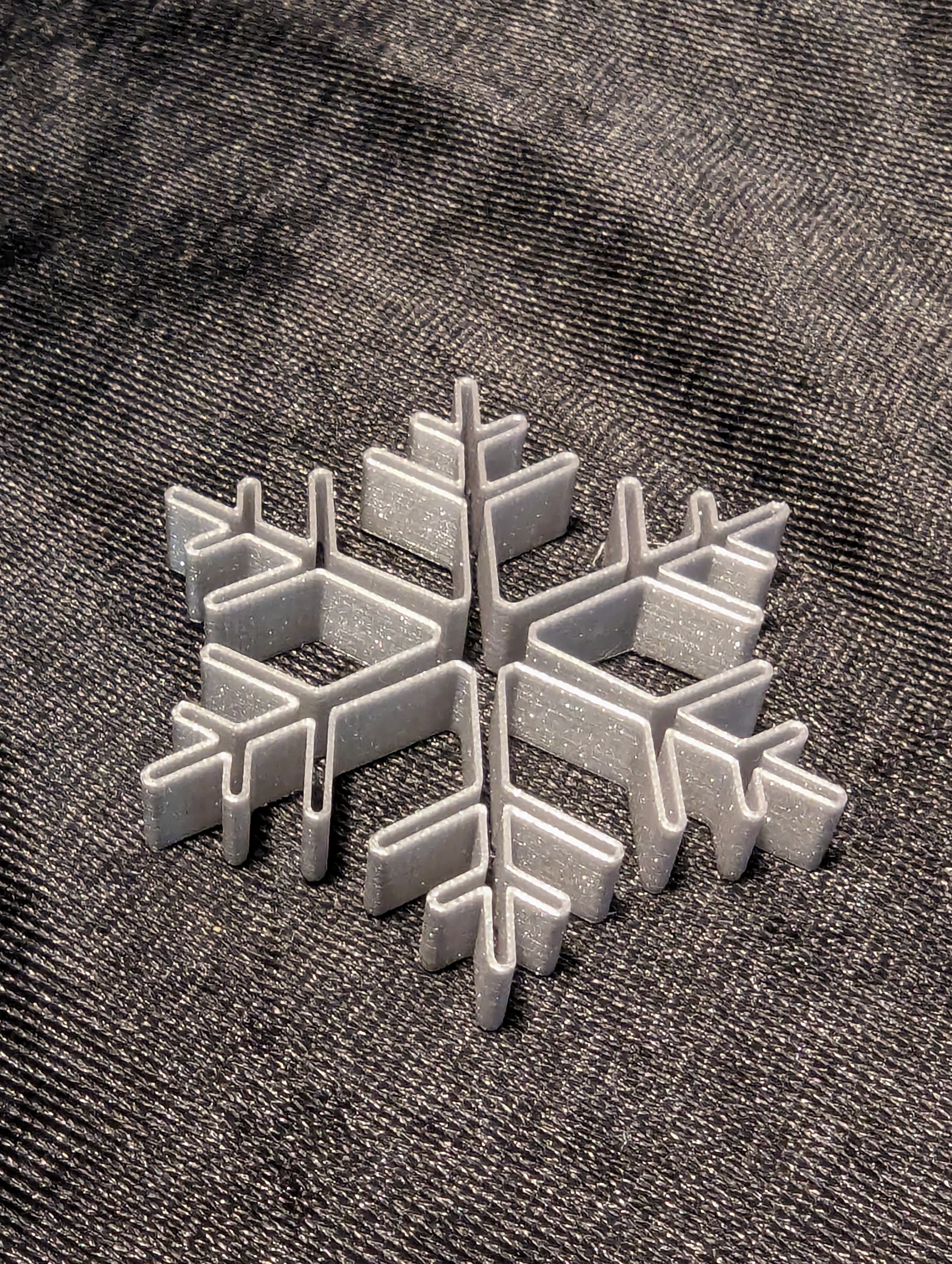 Snowflake fidget (vase mode)