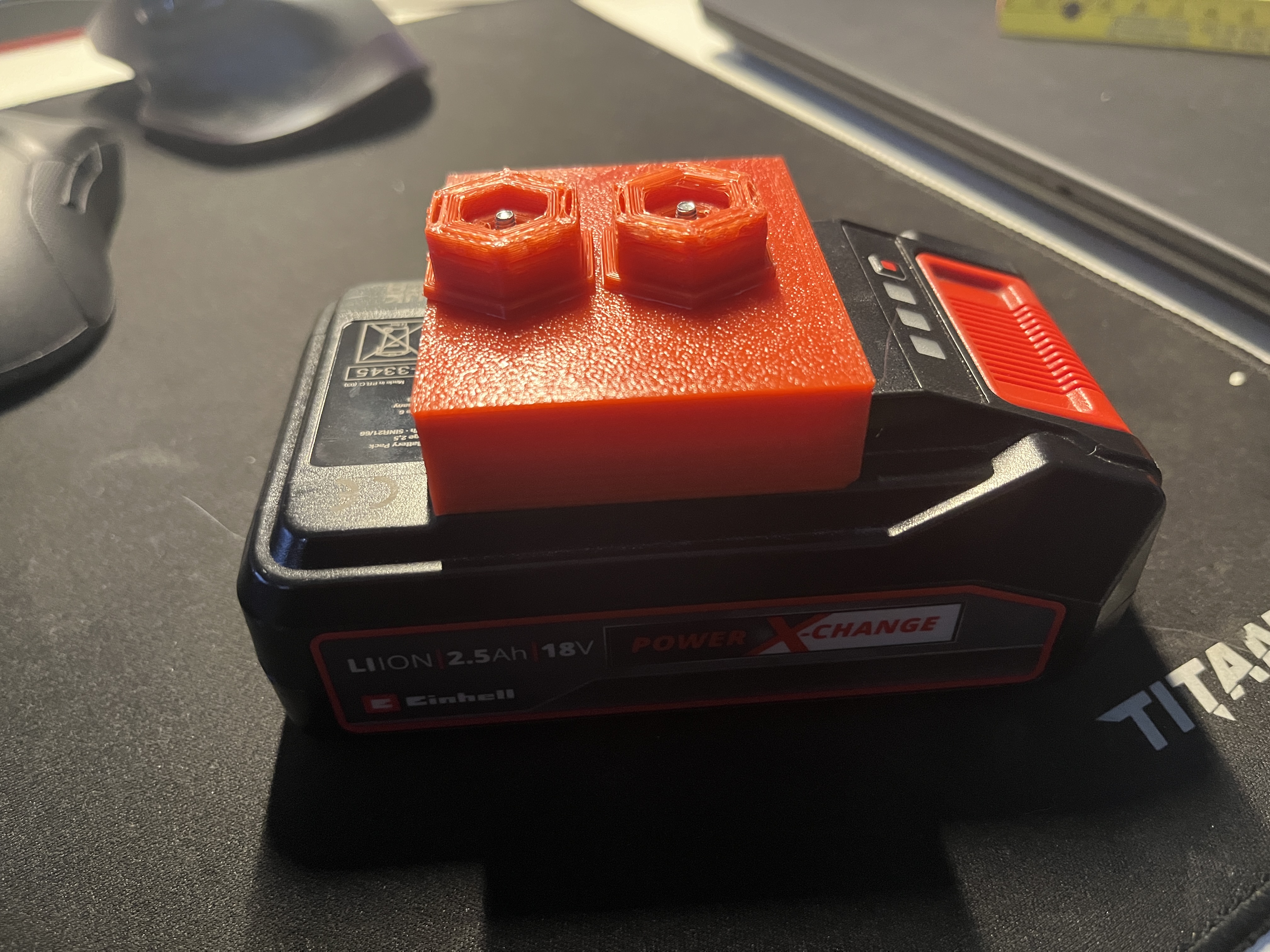 Einhell Power X Change Battery Pack HSW Mount