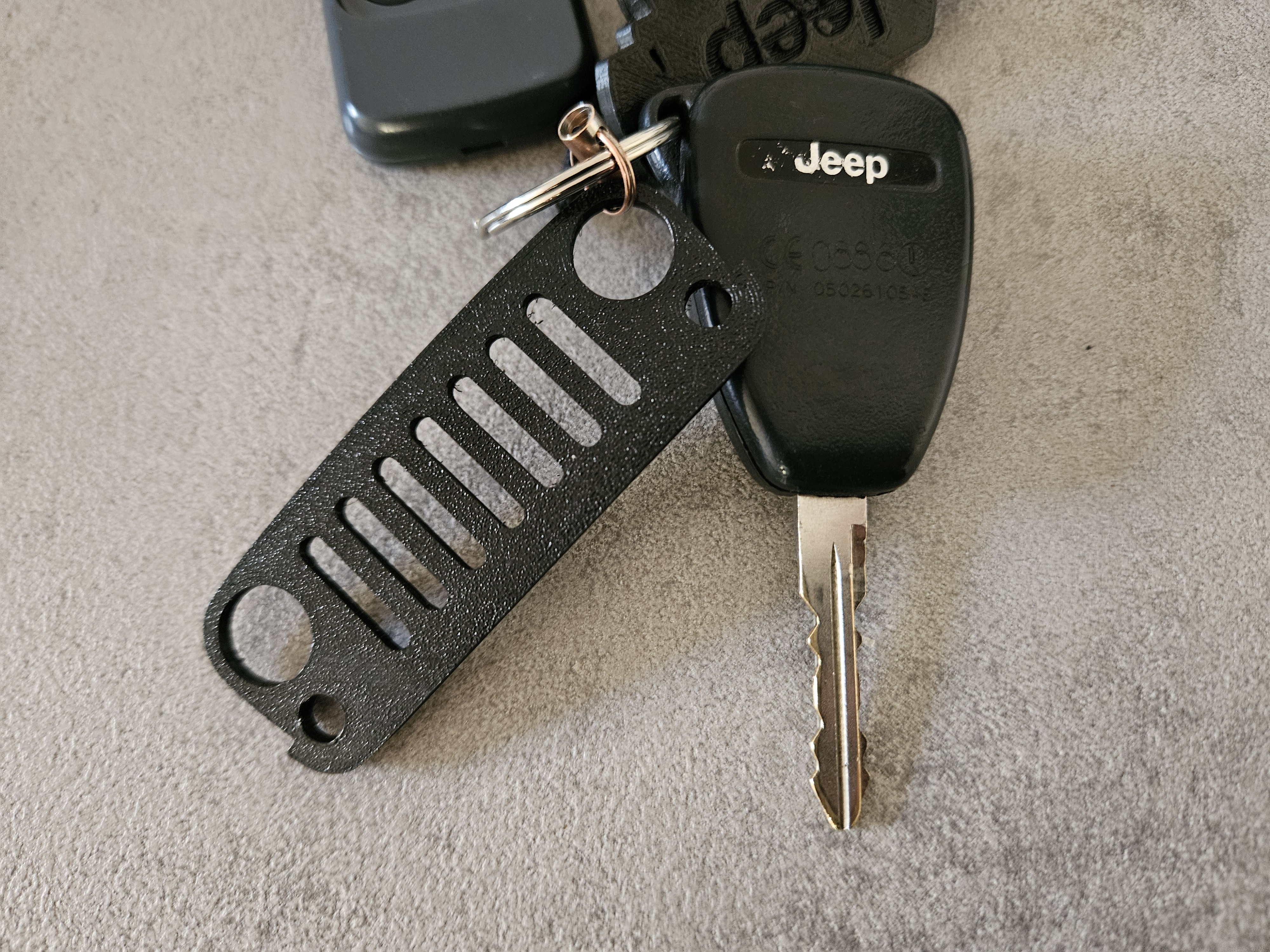 Jeep Wrangler JK Grill Keyring