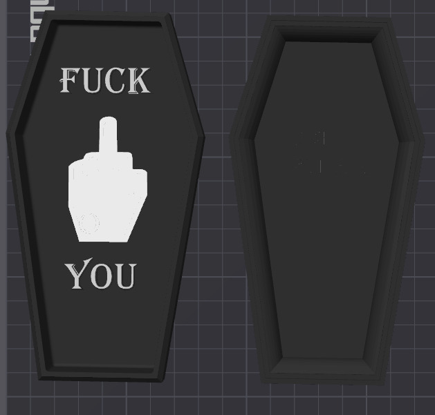 F*CK You, Cyber Sigilism Coffin Box