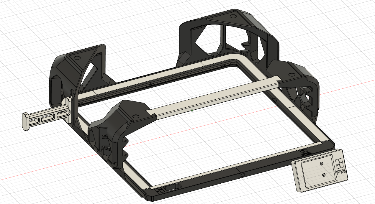 AMS Riser for P1SC and X1C by SIVIS | Download free STL model ...