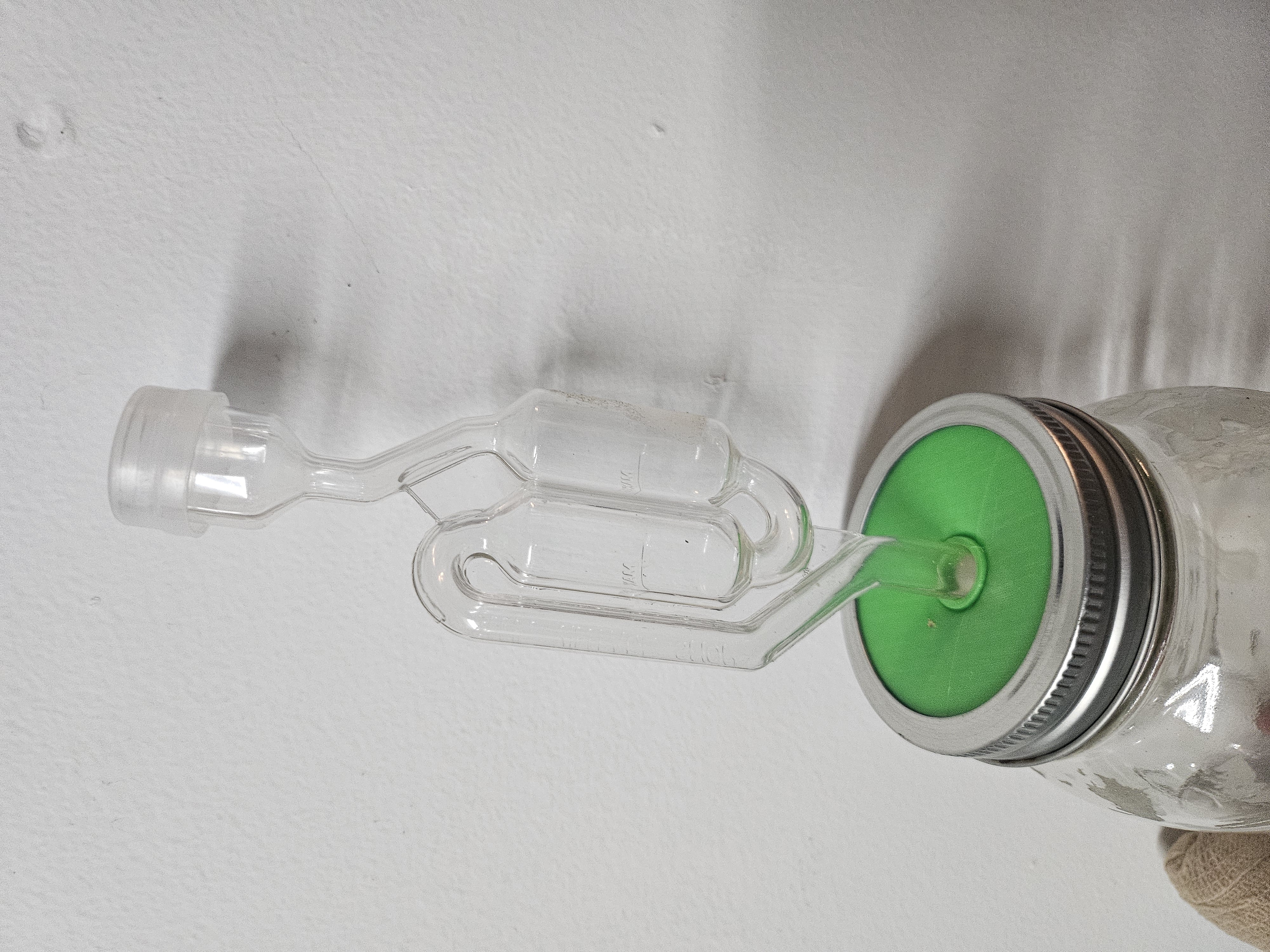 Mason Jar Air Lock Insert