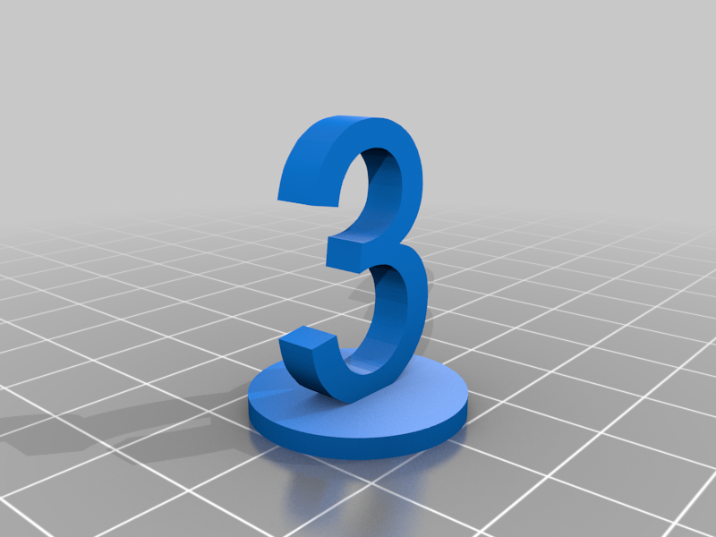 Numbered token